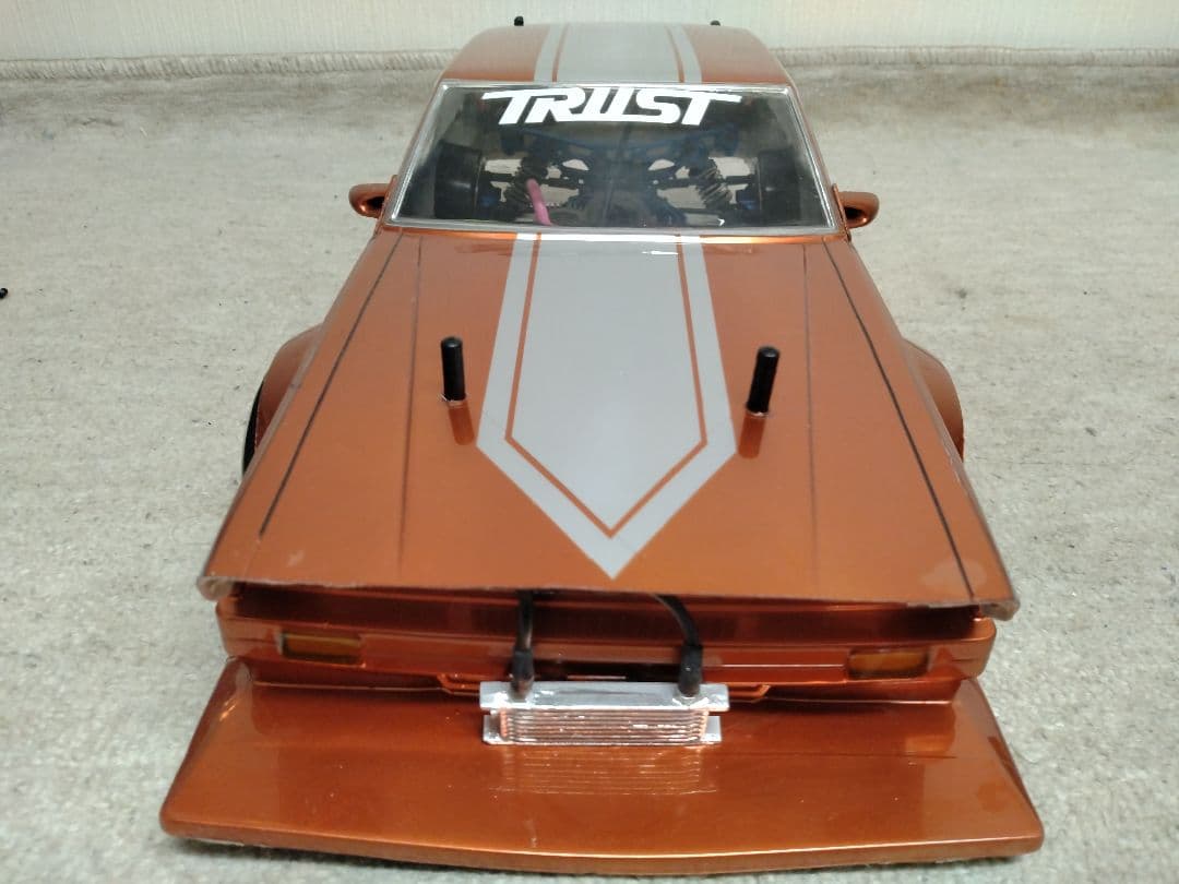 アオシマ 1/10 グラチャン RCボディ 430セドリック 塗装済 美品！