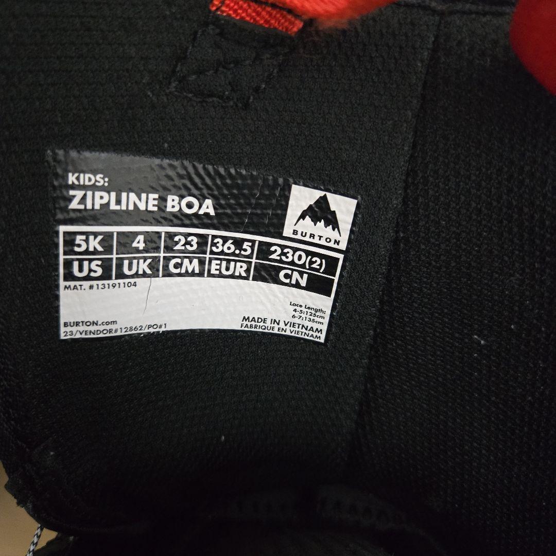 1*9様 BURTON Zipline BOA 5K 23cm スノーボード　ブ