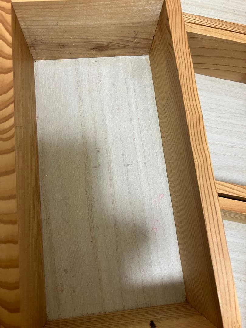 【レトロな引き出し箪笥】薬箱　木箱　木製　時代箪笥　古物　骨董