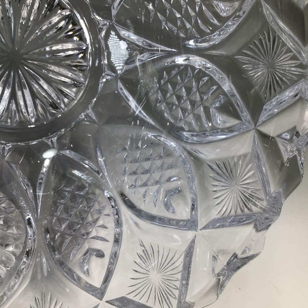 Ｍ９２７　水指　『水崎長寿造』『義山水指』　共箱　茶道具　ガラス工芸