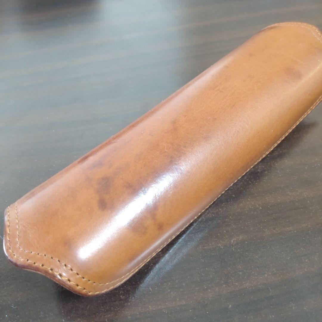 コルボ　ペンケース　ブラウン