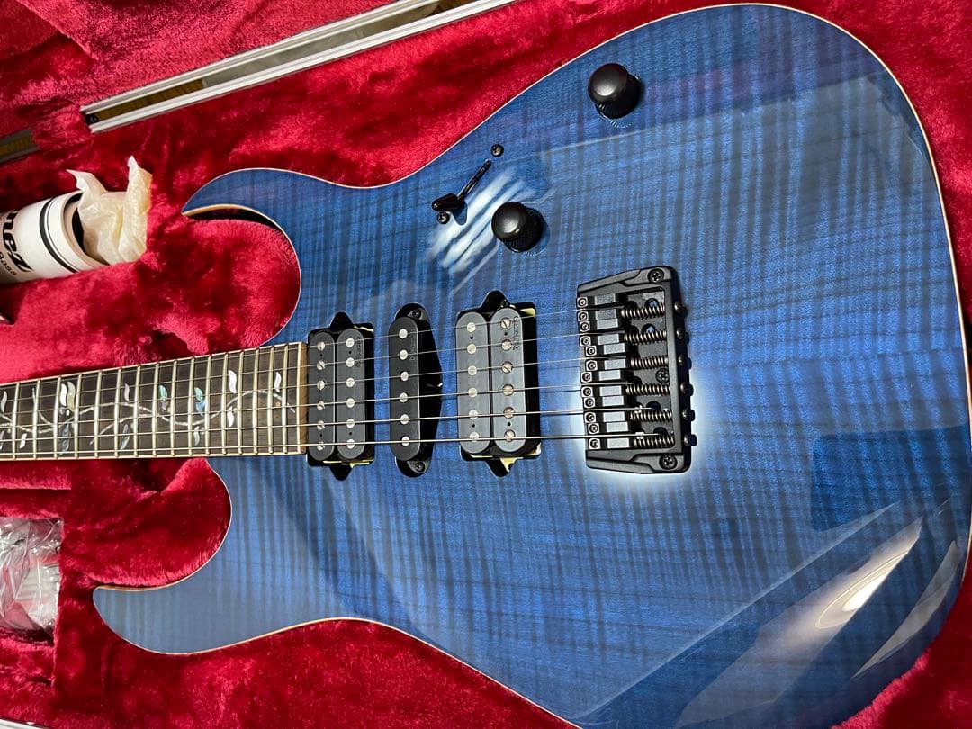 ギター ibanez j.custom RG8571-LBE (Lapis Blue)