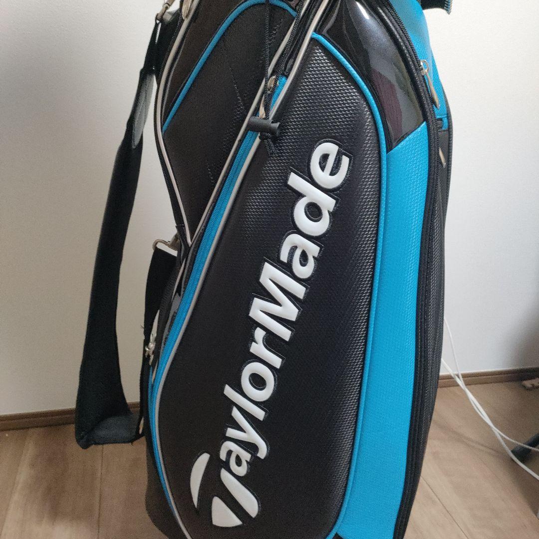 TaylorMade　メンズキャディバッグ　青/黒　美品