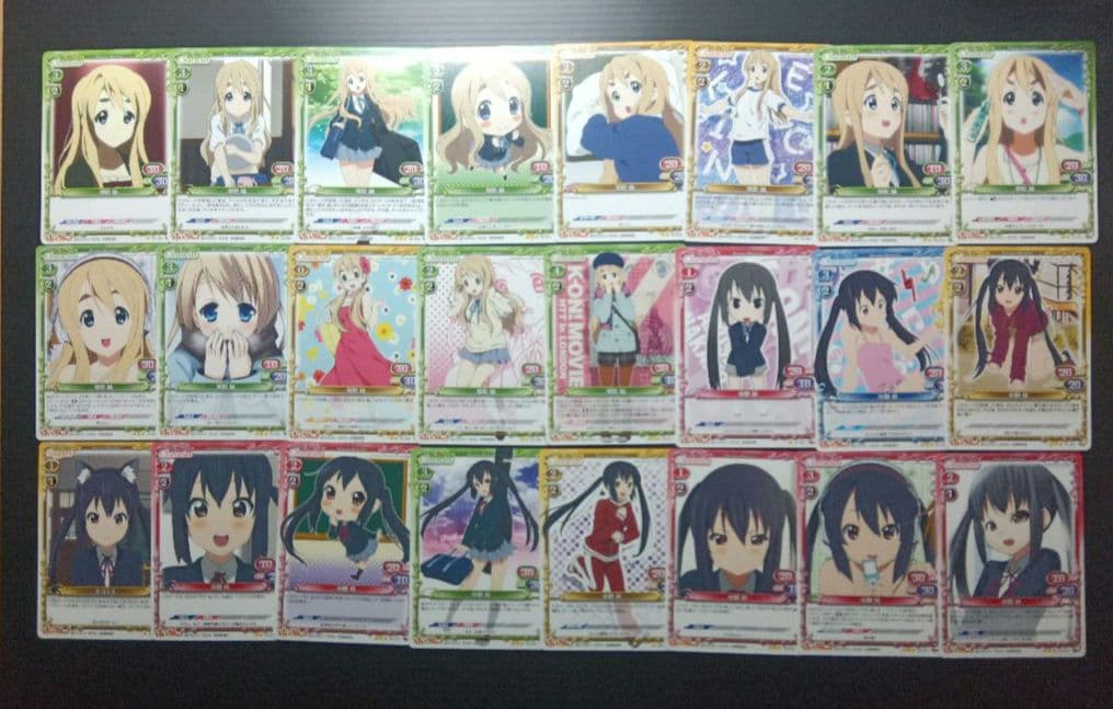 プレシャスメモリーズ　けいおん　スーパーレア　ノーマル　まとめ売り