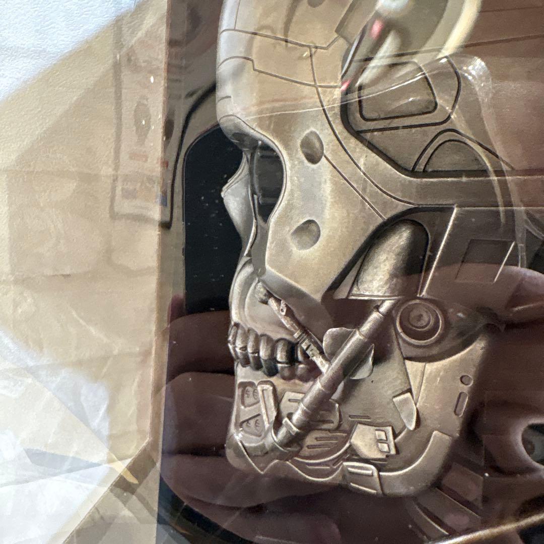 未使用品　ターミネーター4 T-600リアルヘッドフィギュア　ブルーレイ