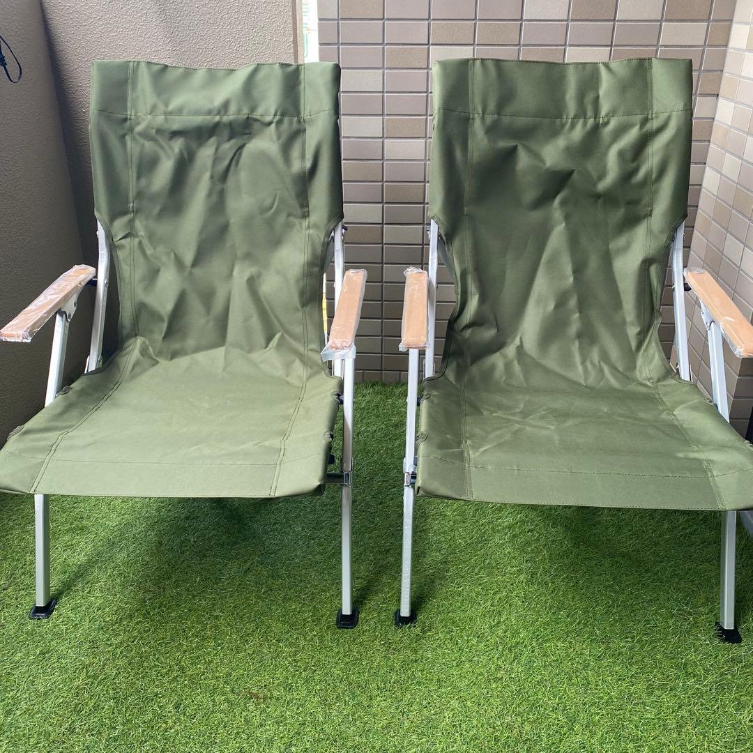 【新品スノーピークOEM品】ローチェア30 グリーン