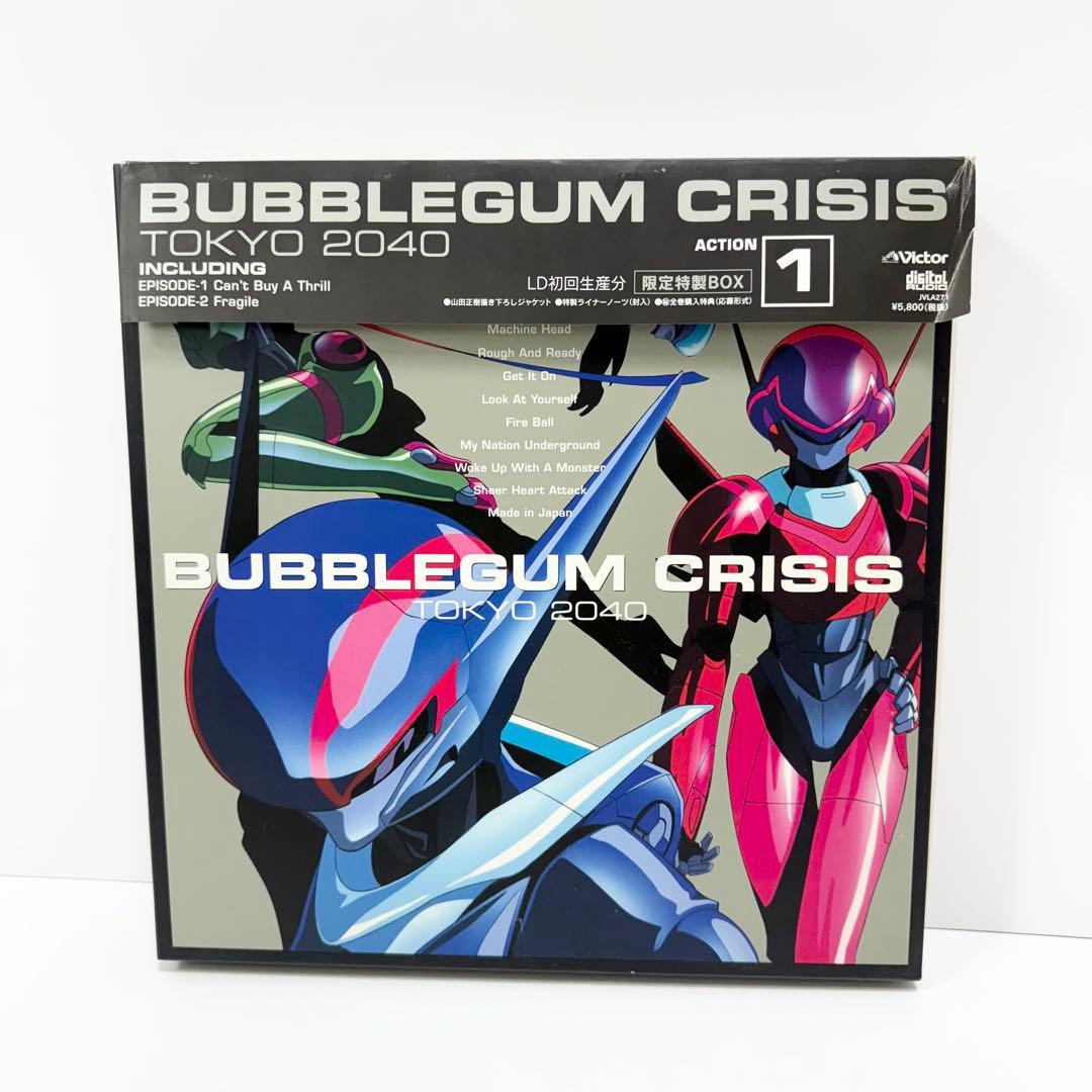 BUBBLEGUMCRISISTOKYO2040 バブルガムクライシス LD