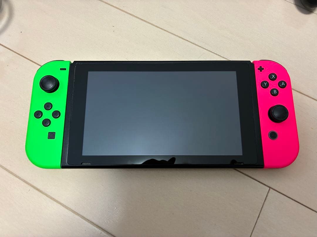 Nintendo Switch スプラトゥーン2同梱版 Joy-Con故障あり
