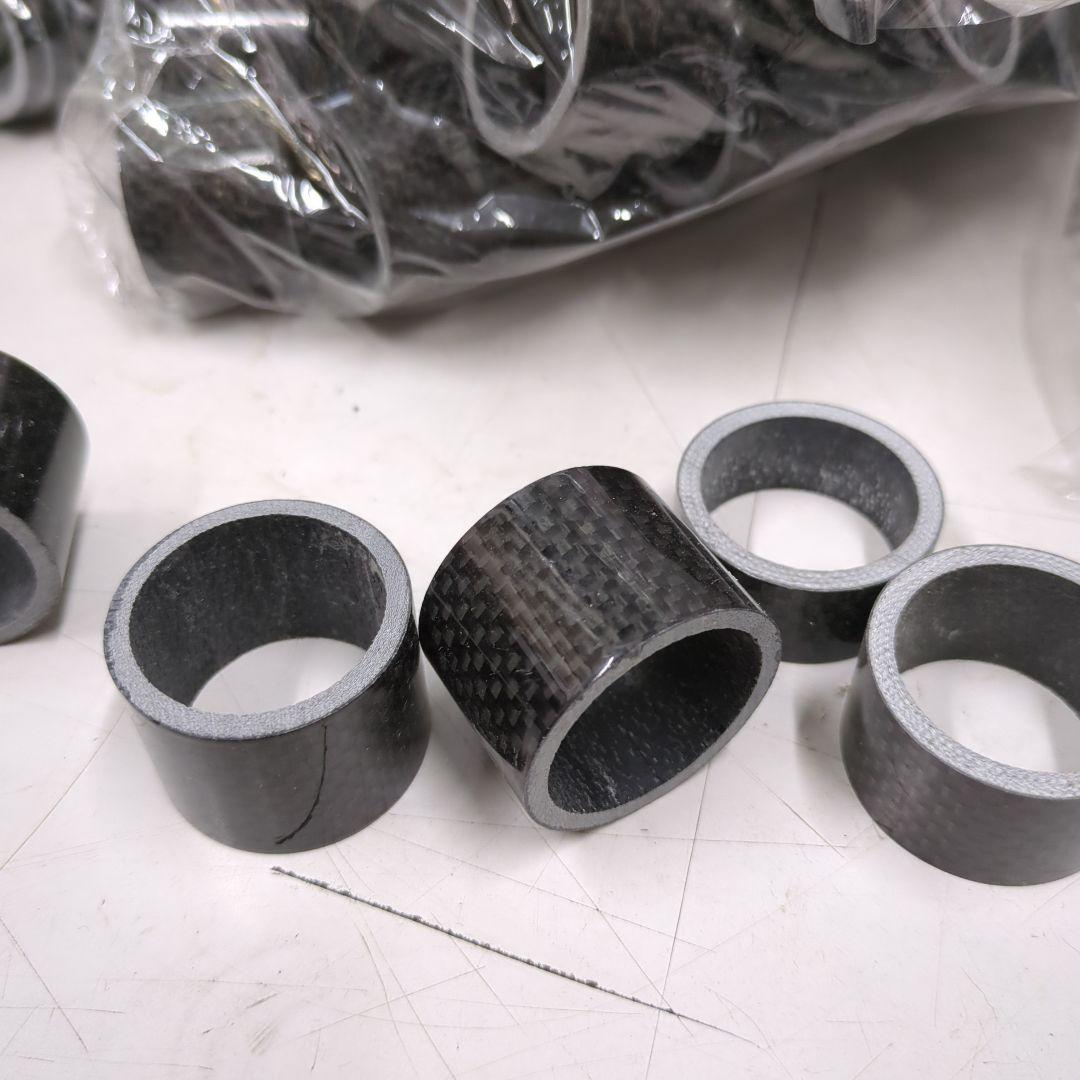 ステムスペース　カーボン　自転車、ロードバイク　大量　5 10 15 20mm