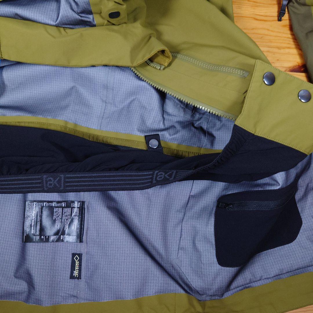 BURTON ak HOVER 3L GORE-TEXPRO xs グリーン