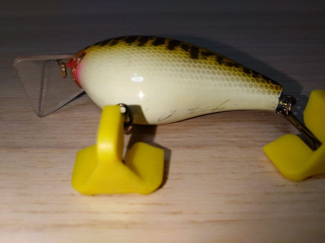 バルサ５０　フグ　西岡サイン　全真鍮