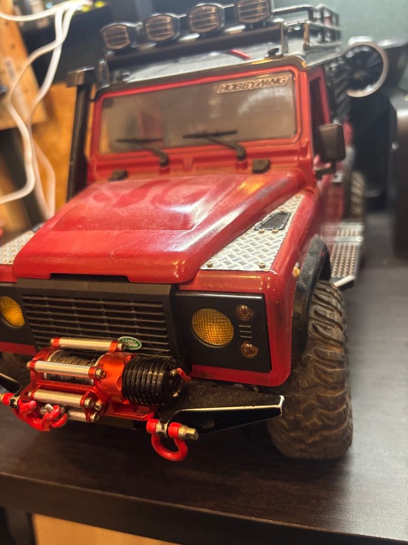 mnラジコン　カスタム　オフロード車 ラジコン 赤