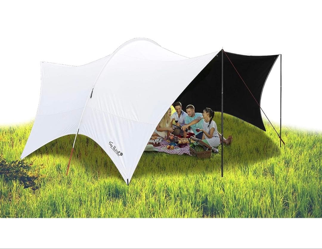 ハビタープ Outdoor Base SKYPAINTER タープポール付き