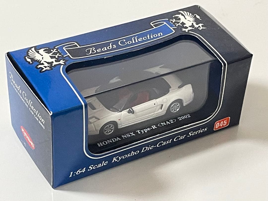 1/64 京商 ホンダNSX Type-R NA2 2002 後期型 ホワイト