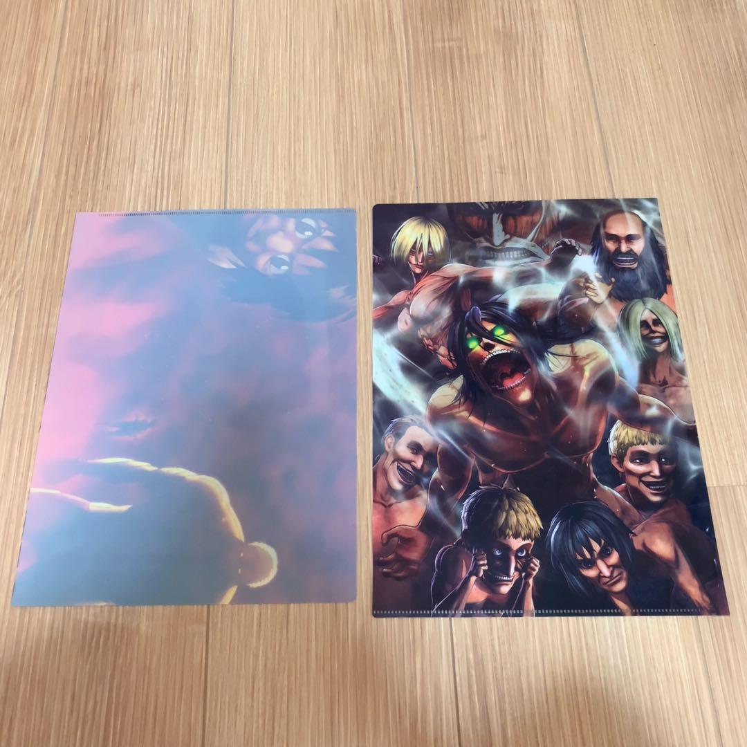 進撃の巨人 クリアファイル 7枚セット