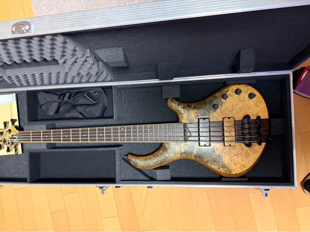 ベース Mayones bass Patriot custom