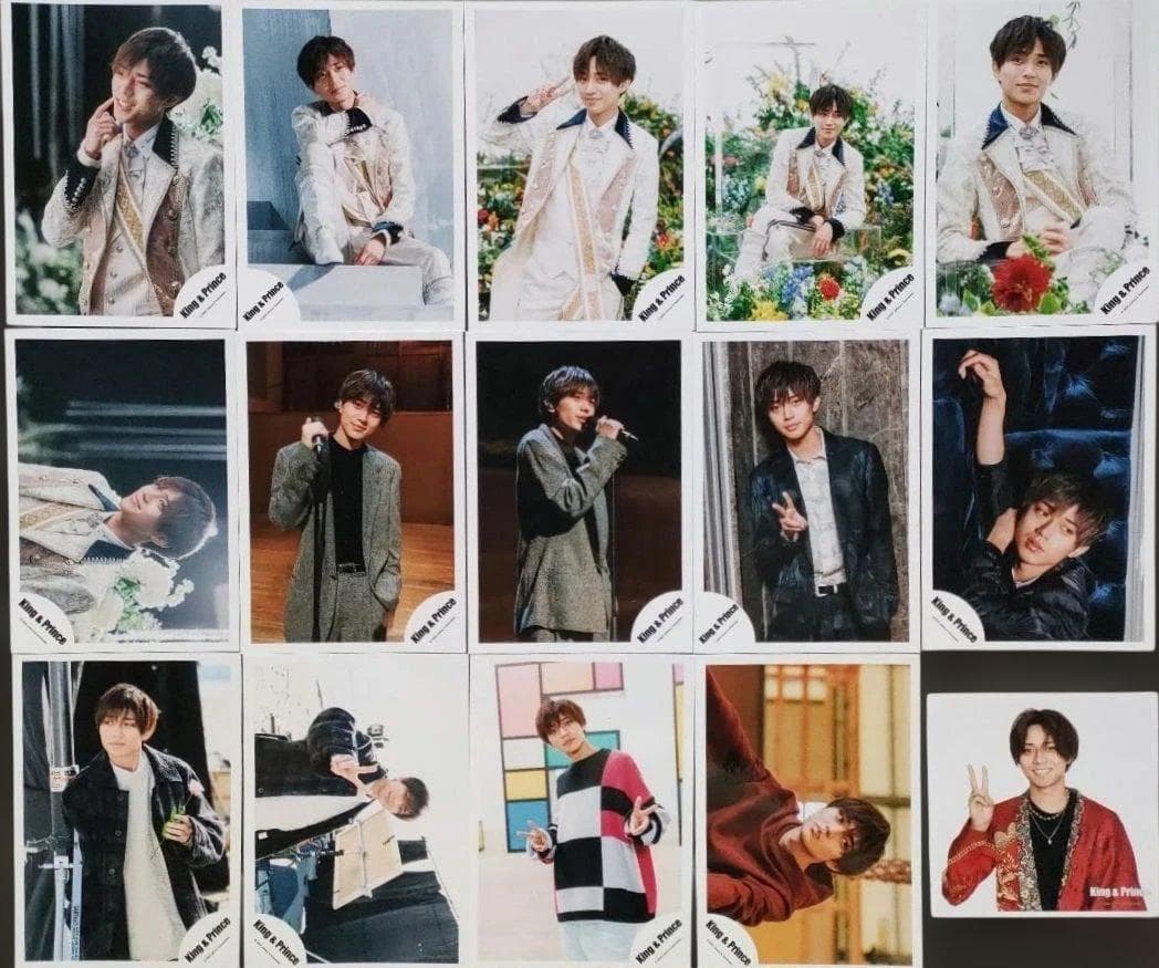 永瀬廉 King & Prince キンプリ 公式写真 ソロ 混合