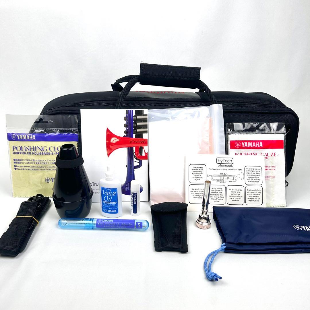 【極美品】hyTech pTrumpet ピートランペット ハイテック ブラック