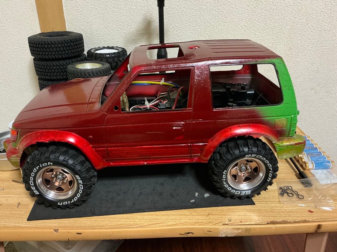 タミヤCC01 2代目パジェロ説明必ずお読みください！！動作品お値下げ可