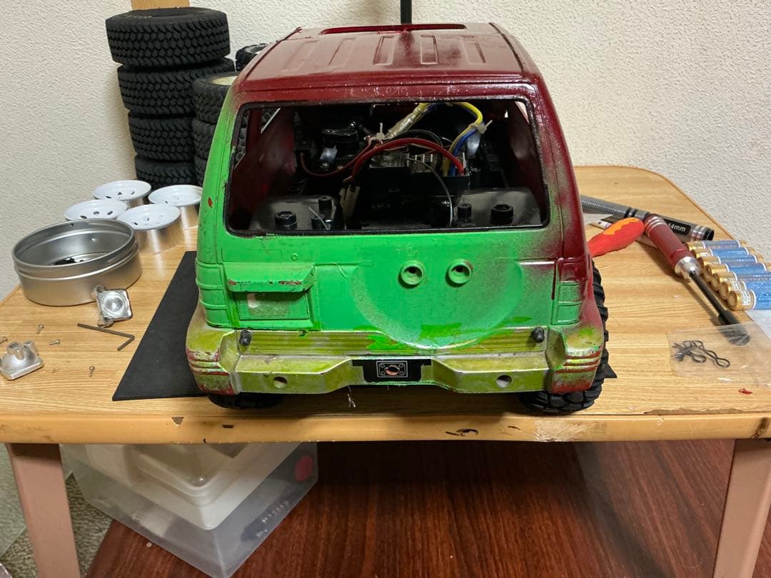 タミヤCC01 2代目パジェロ説明必ずお読みください！！動作品お値下げ可