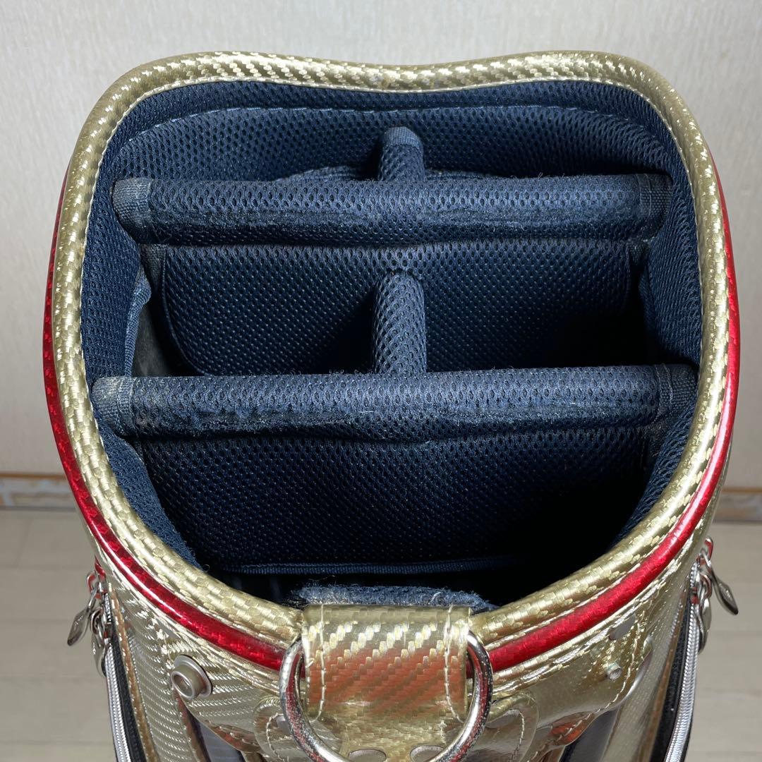 希少品　HONMA ホンマ キャディバッグ　ゴルフバッグ　モグラ刺繍　フード無し