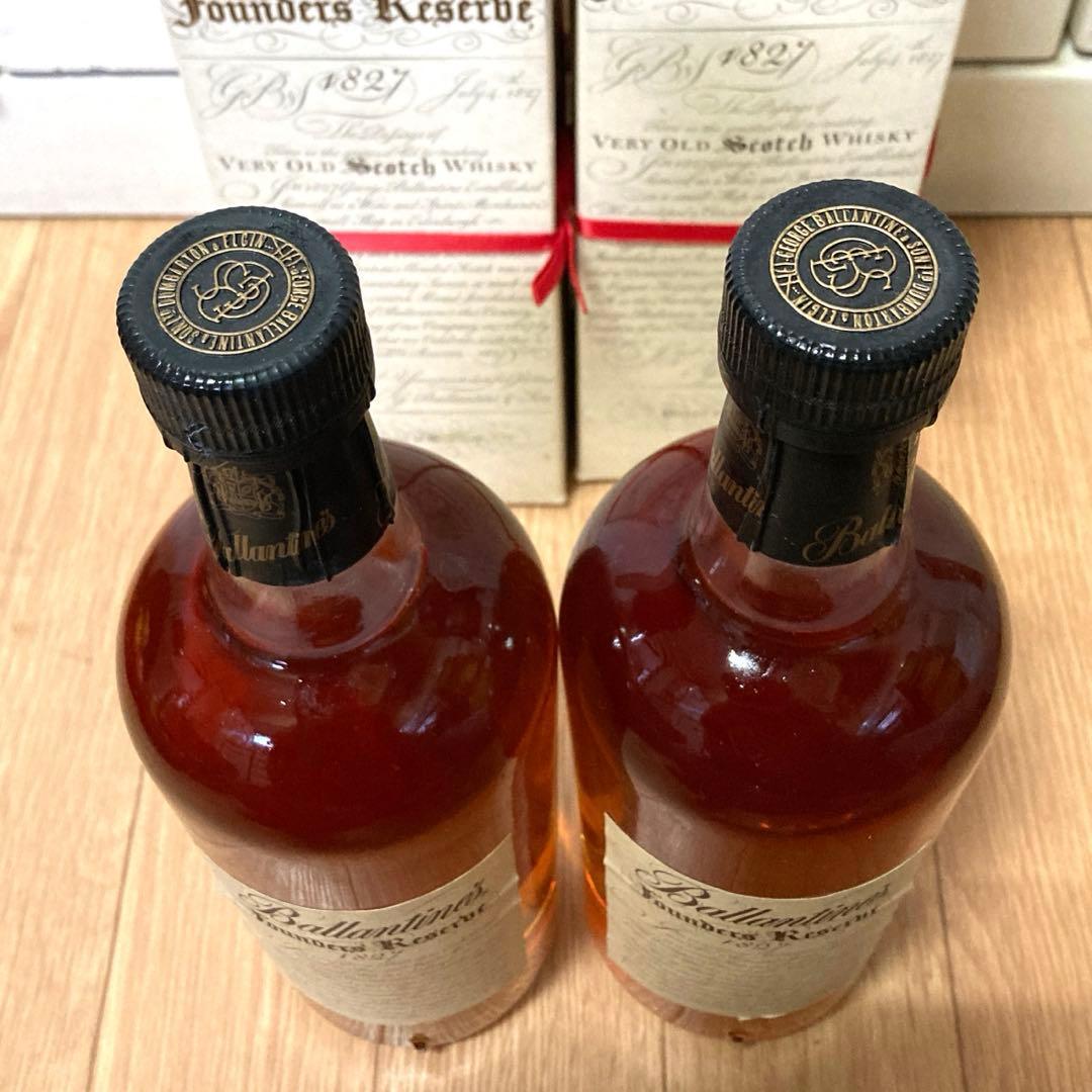 古酒 バランタイン ファウンダーズリザーブ 1827 ２本セット