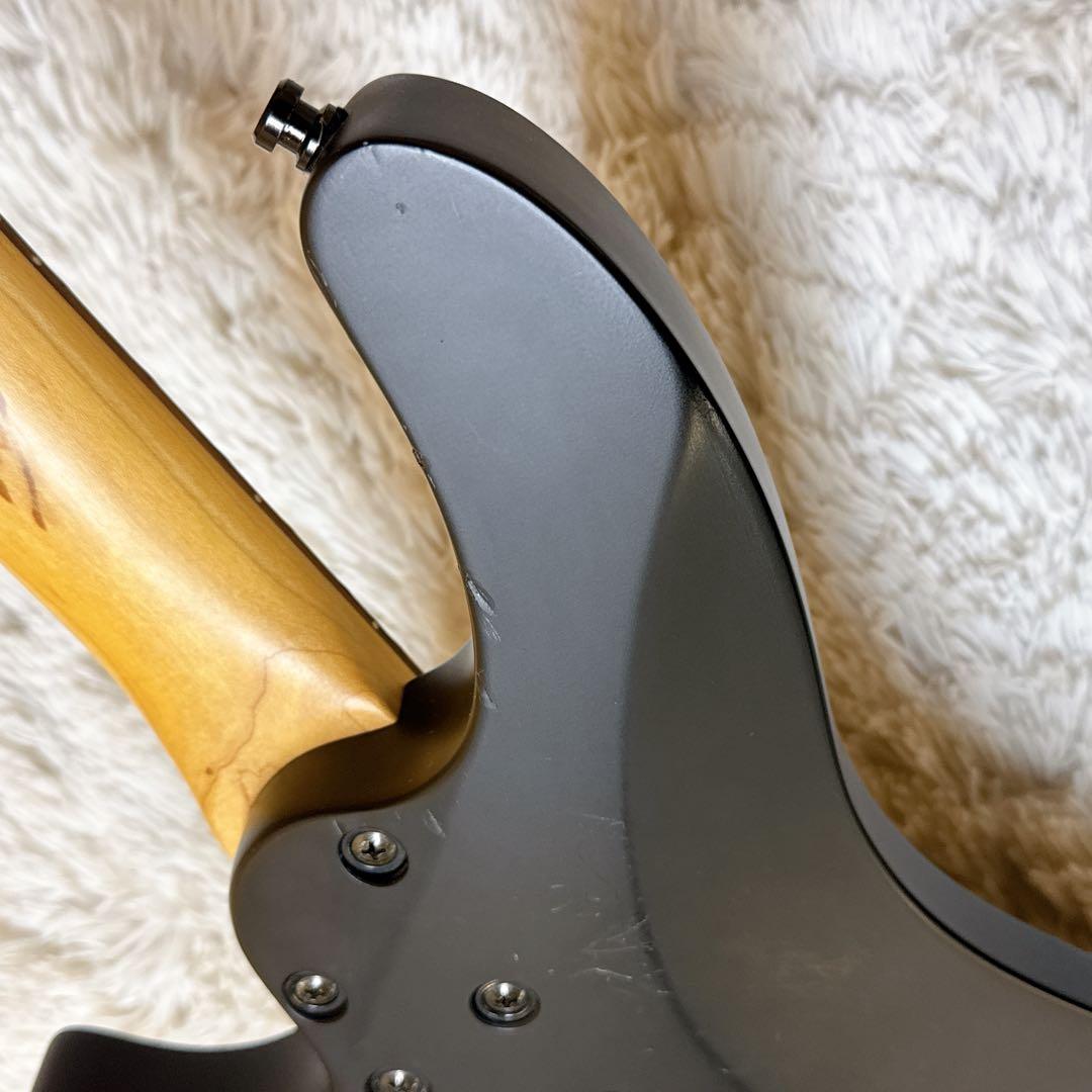 Schecter Damien-4 AD-DM-4 EMGhz コウモリインレイ