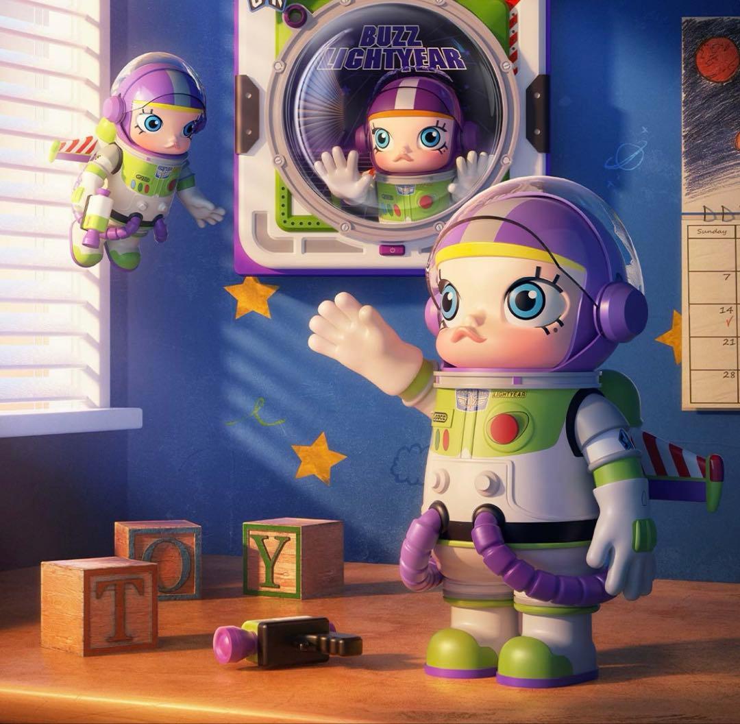 ポップマート Space Molly 400% バズライトイヤー