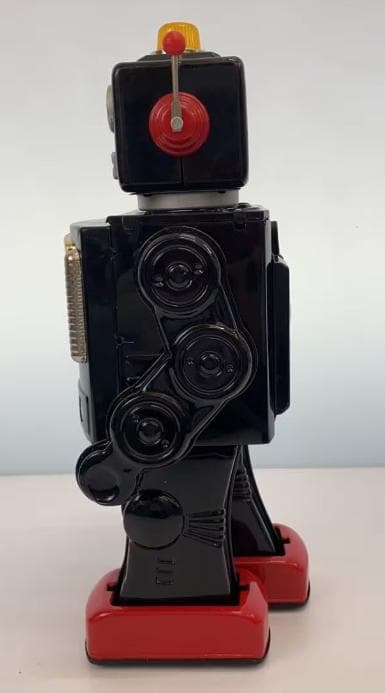 【初期デザイン・確認確認済】メタルハウスのロボットシリーズ　テレビロボット