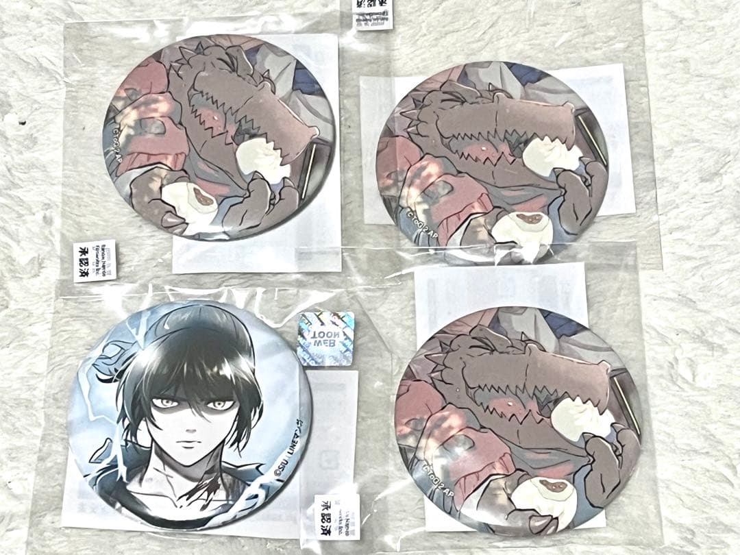 神之塔　まるくじ　アクリルキーホルダー　アクリルスタンド　缶バッジ　ブロマイド