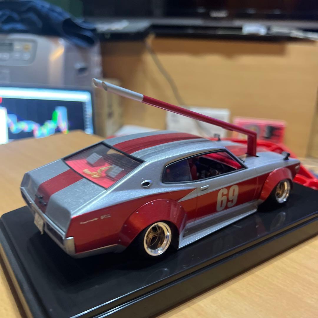 豚けつローレル1/24 傑作品シルバー/レッド