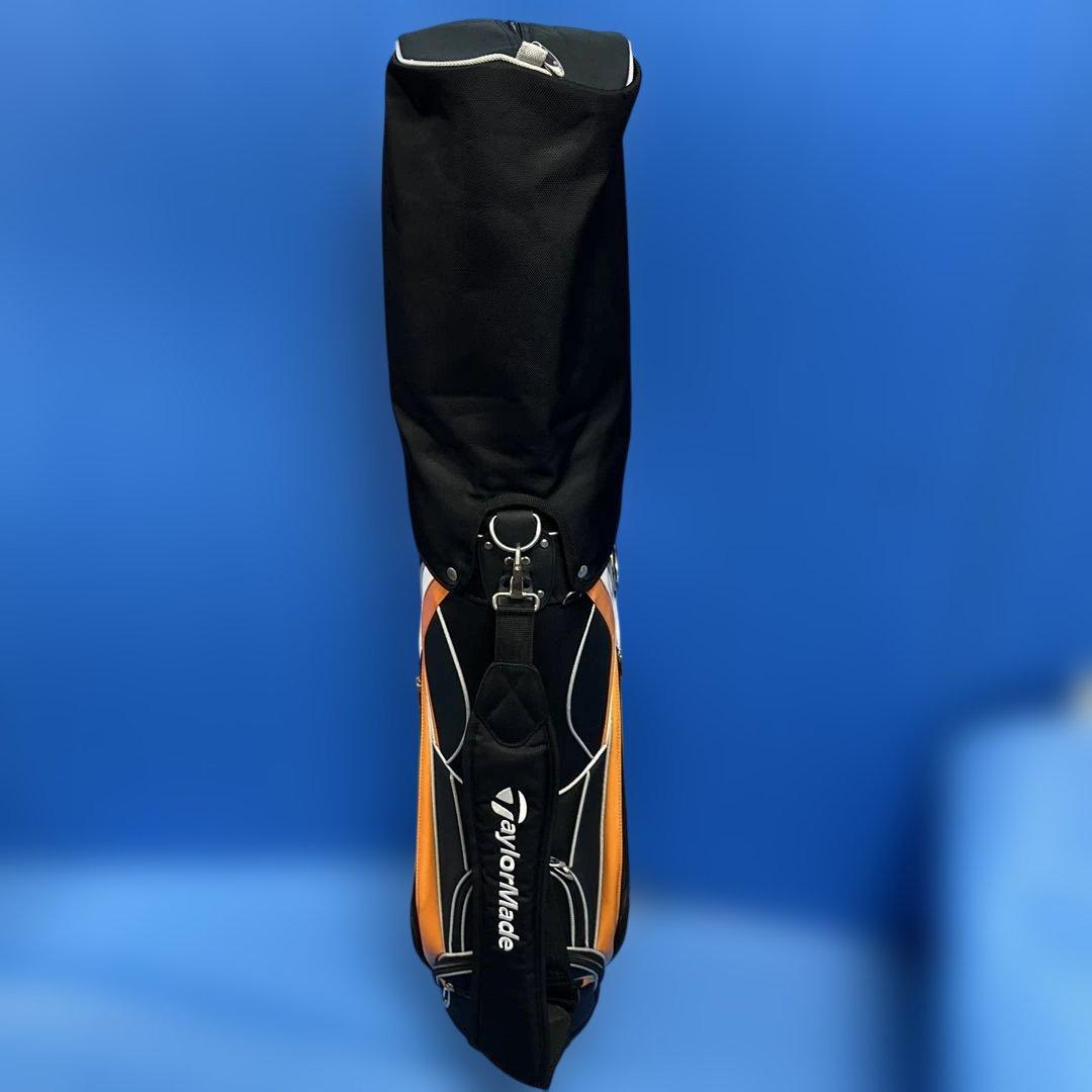 TaylorMade キャディバッグ ブラック/ホワイト/オレンジ