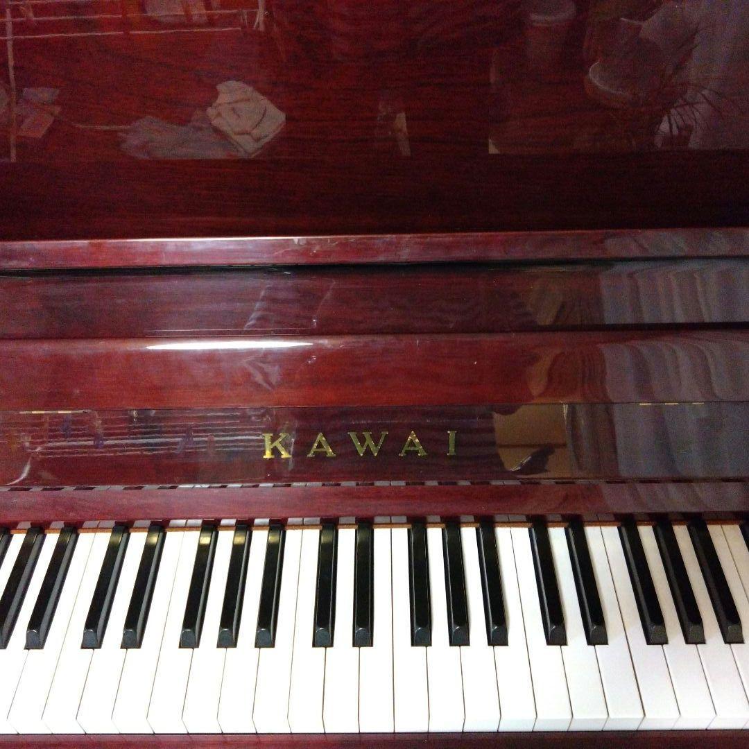 KAWAI アップライトピアノ ダークウッド