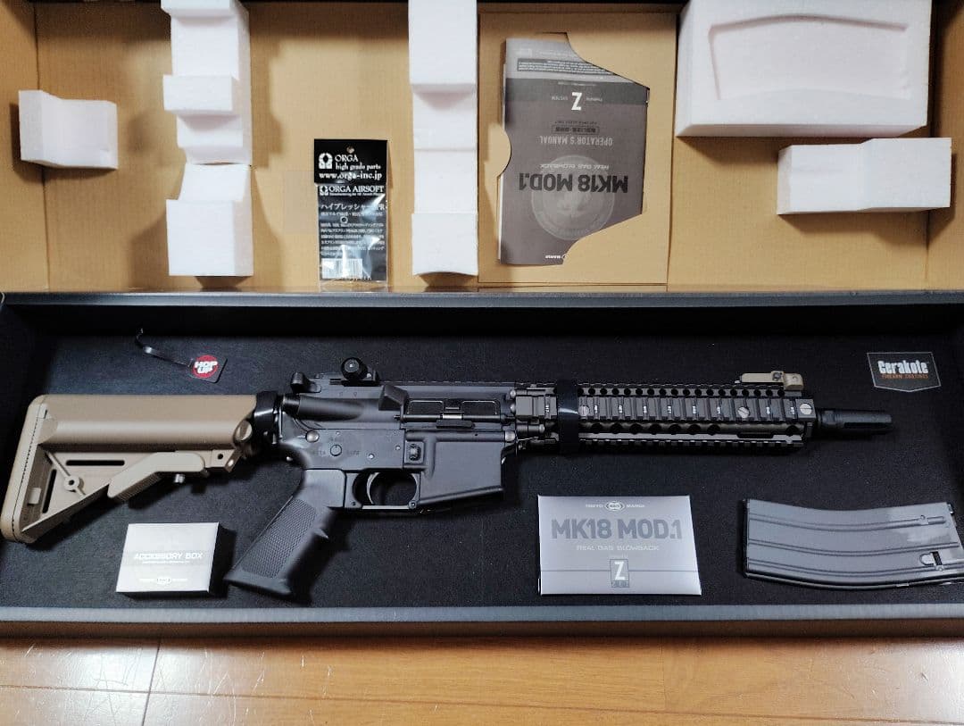 東京マルイ mk18 mod.1 ガスブロ ガスブローバック ガスガン