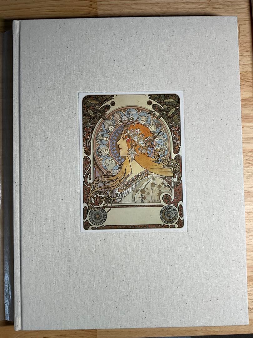 アルフォンス・ミュシャ【サイズA3判の超大型本】+【特製額装版3点付】