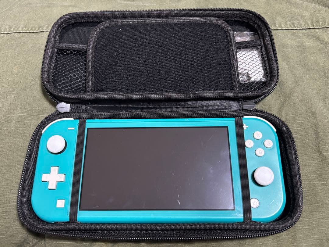 Nintendo Switch Lite 本体　ターコイズ 動作OK ケース付