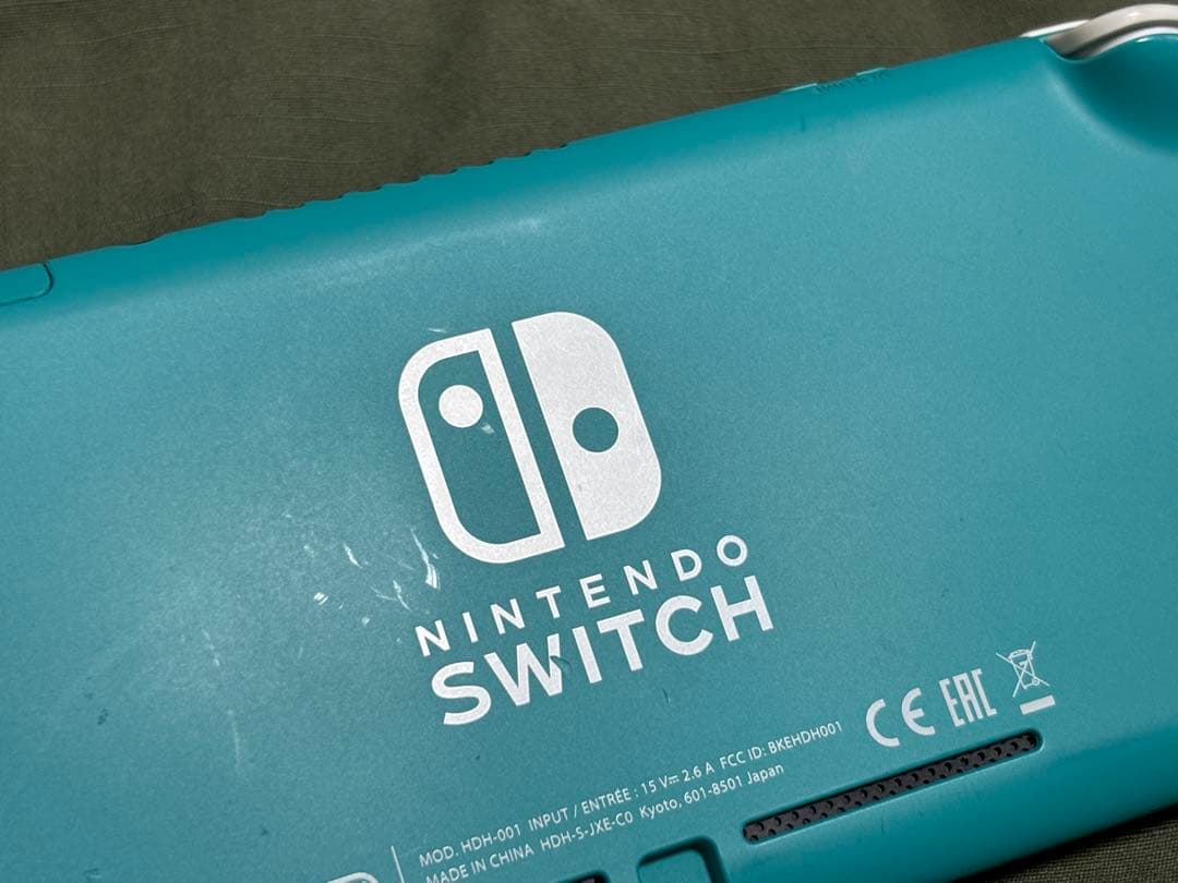 Nintendo Switch Lite 本体　ターコイズ 動作OK ケース付