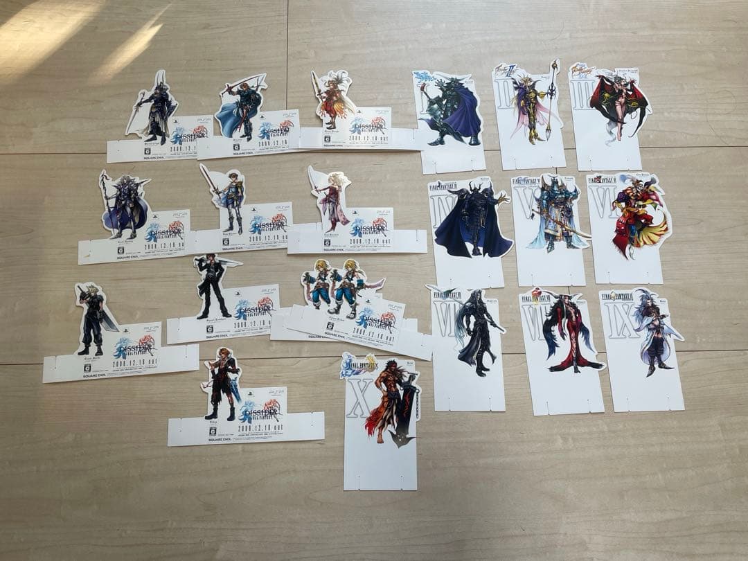 ディシディアファイナルファンタジー　店頭ポップセット