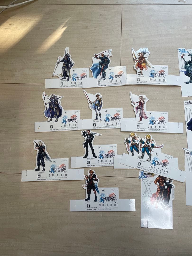 ディシディアファイナルファンタジー　店頭ポップセット