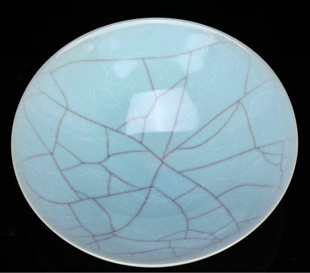 高井進 妙高窯 青磁鉢　茶碗 共箱 共布 栞 作陶展栞 茶道具　作家　夏　骨董品