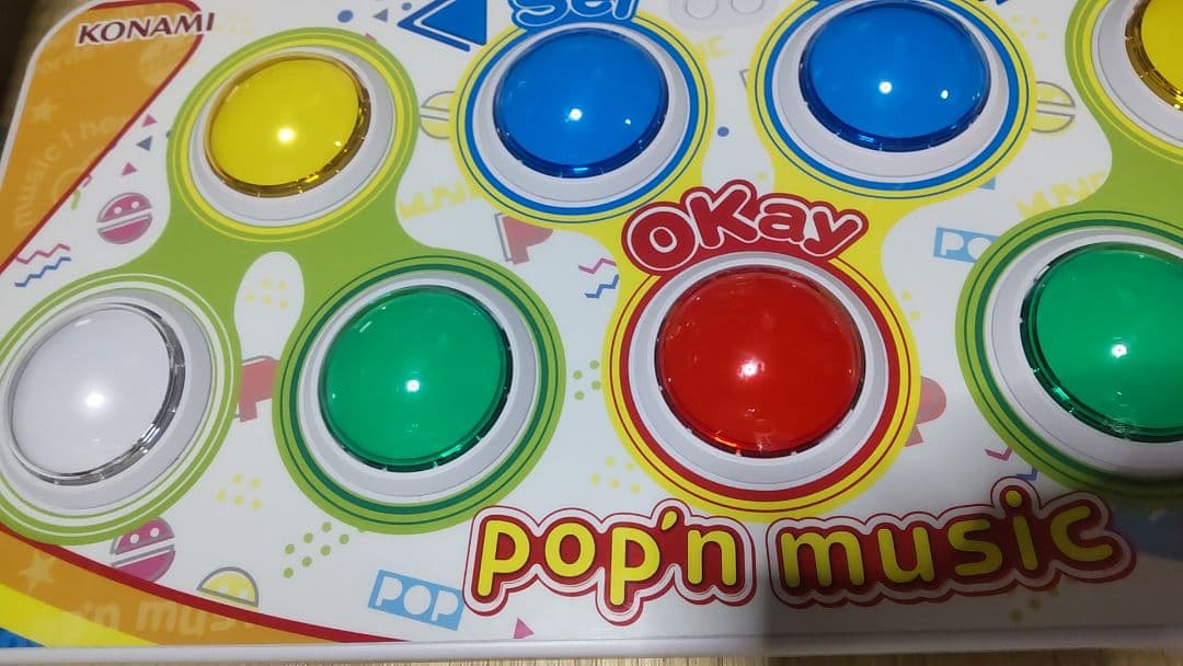 比較的美品 ポップンミュージック プレミアムコントローラー 完動品