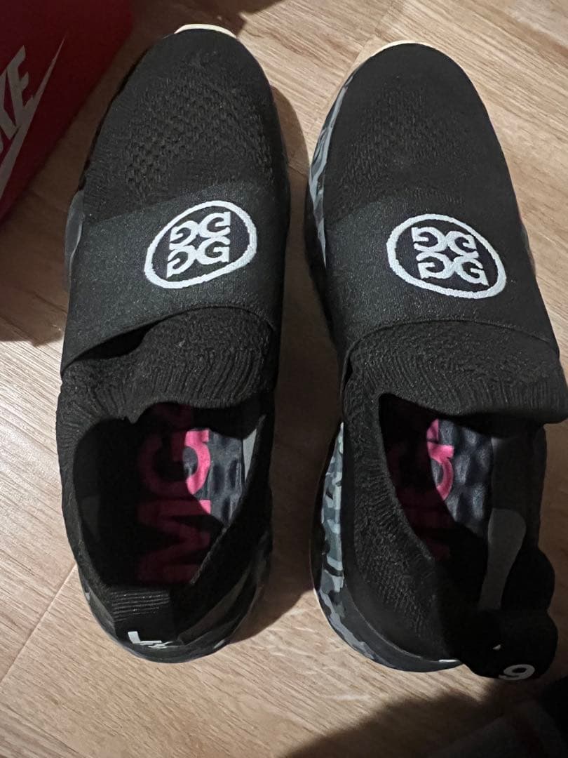G/FORE ブラック スリッポンシューズ 箱なし