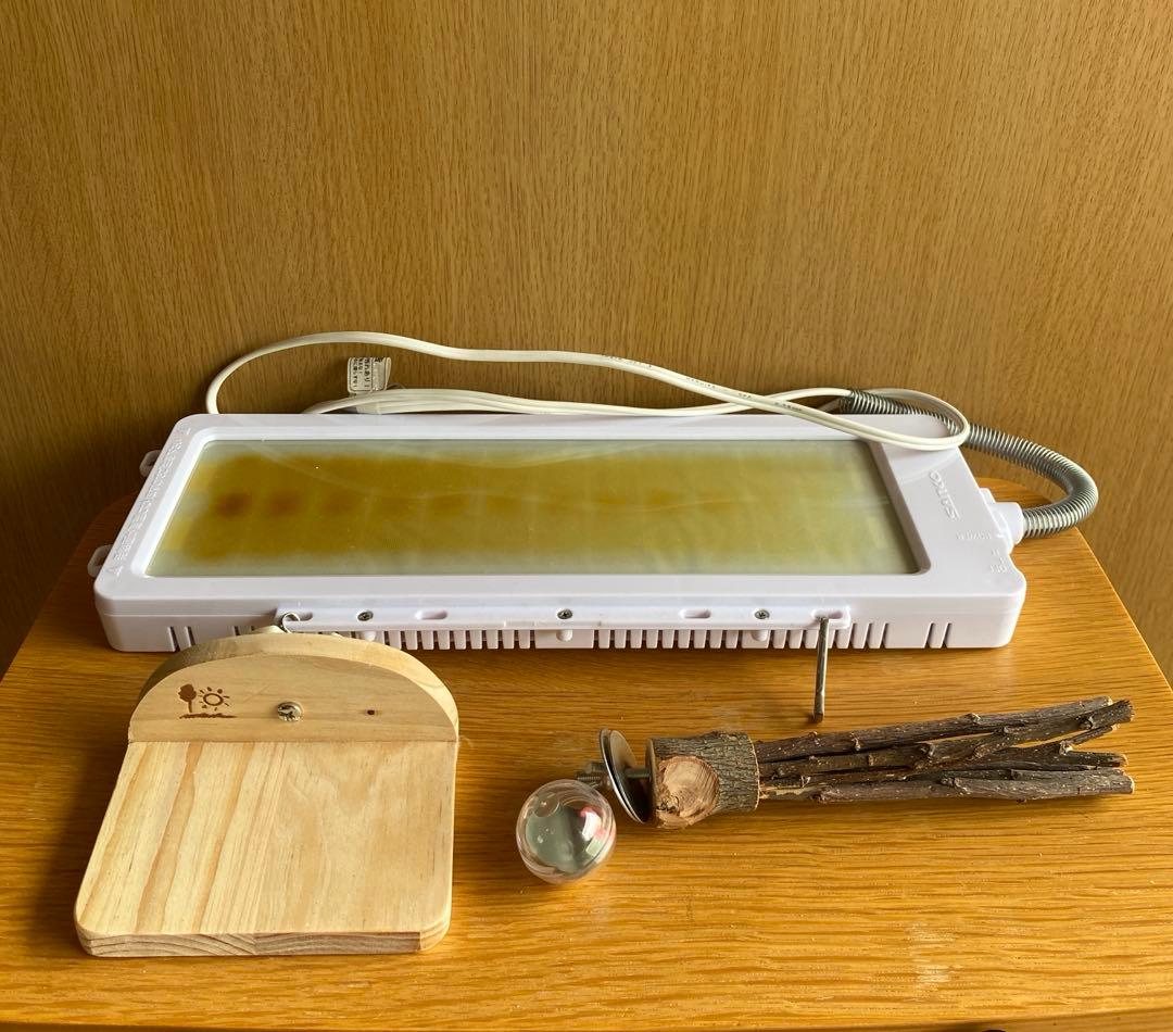 【インコ飼育】保温電球ワイドヒーター/インコキャリー/インコおもちゃ