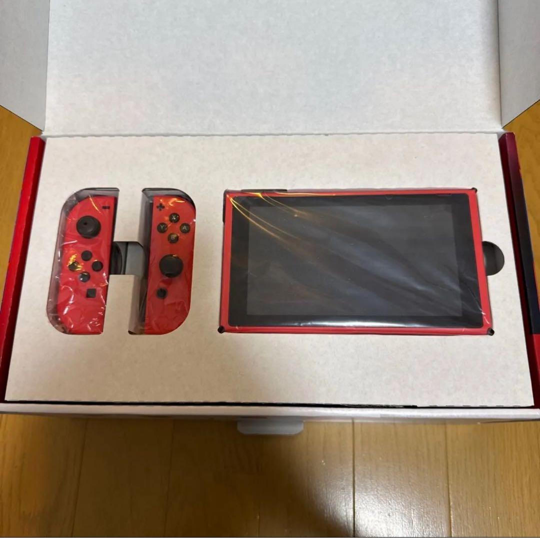 美品　Nintendo Switch マリオレッド×ブルーセット　限定版