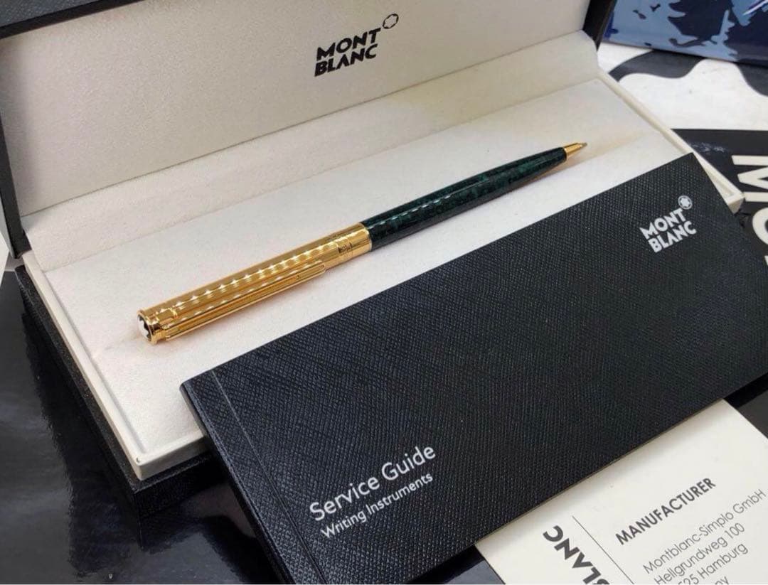 ⭐️幸運へ導くグリーン瑪瑙⭐️モンブラン・ノブレス・ドゥエ⭐️ハイエンドモデル！⭐️