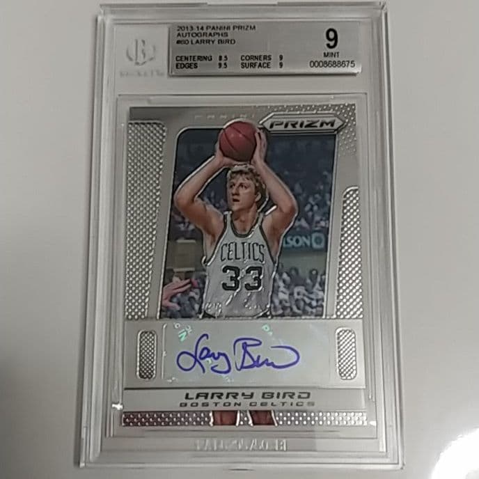 ラリー・バード　オートグラフカード