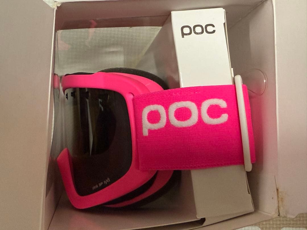 POC ピンク ゴーグル 箱付き　新品未使用品