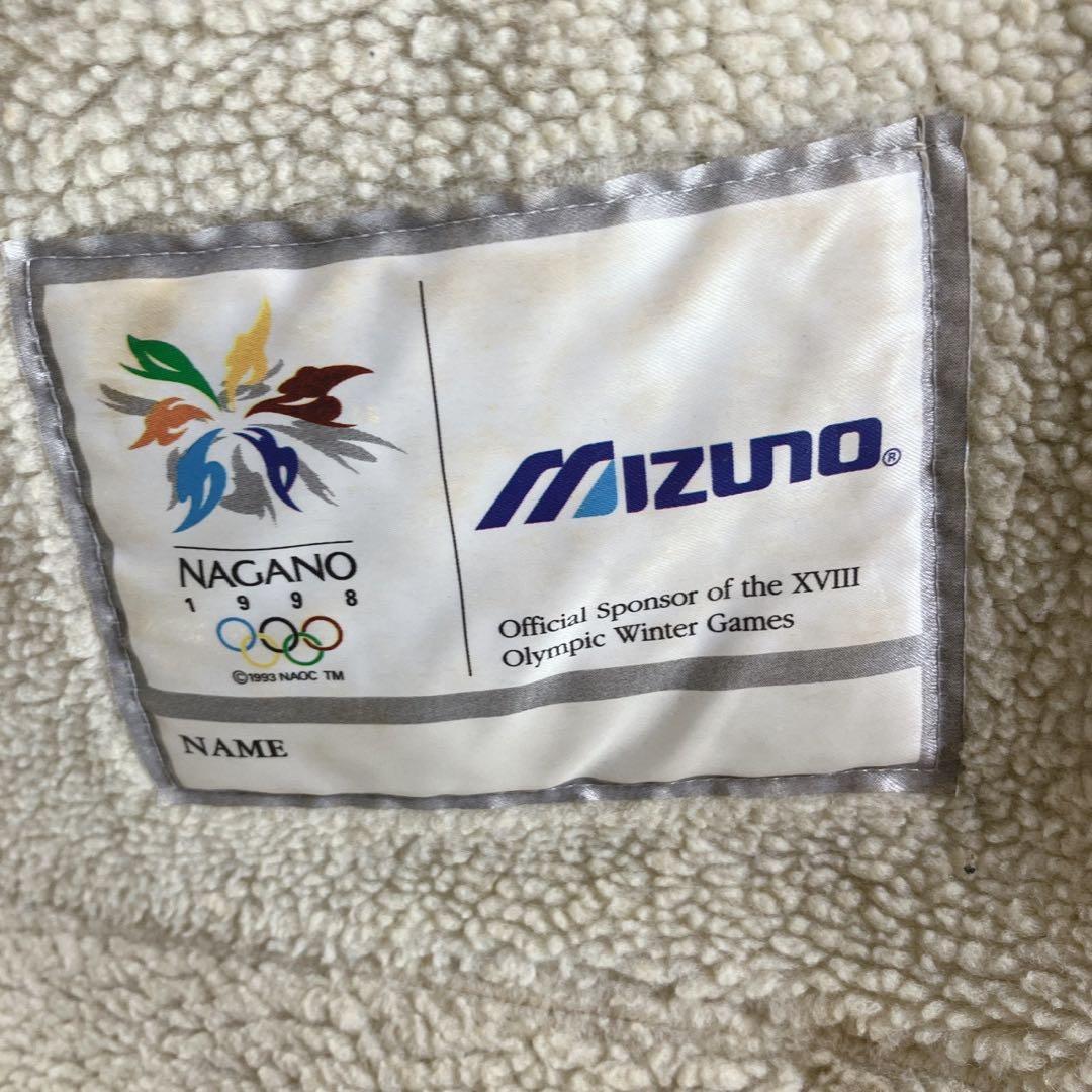 ◇【ミズノ】長野冬季オリンピック日本代表ボアジャケット 1998年 プリントロゴ