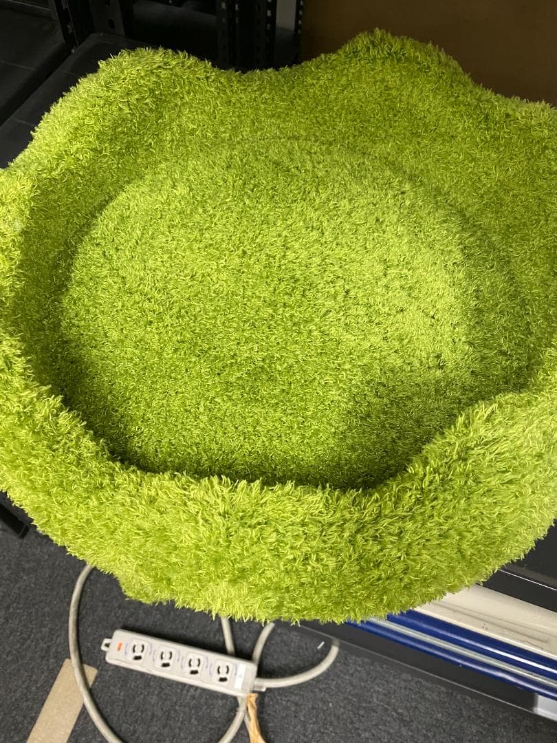 【即発送】ベッド付き天然木無垢材キャットタワー　据え置き型キャットタワー