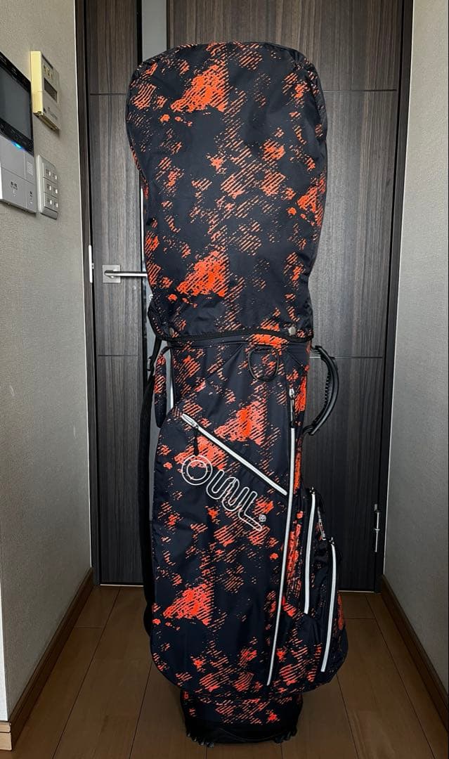 超美品OUULオウル 超軽量1.9kg カートキャディバッグ 14分割9.5型
